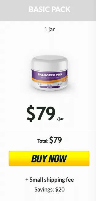 Order Balmorex Pro 1 jar