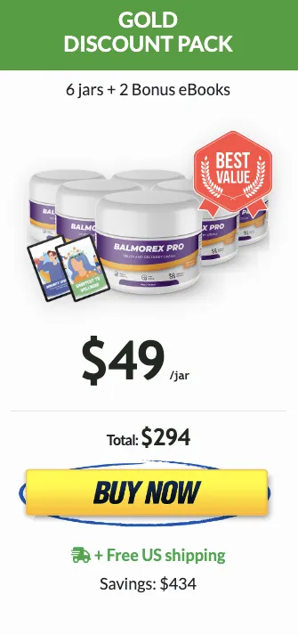 Order Balmorex Pro 6  jars